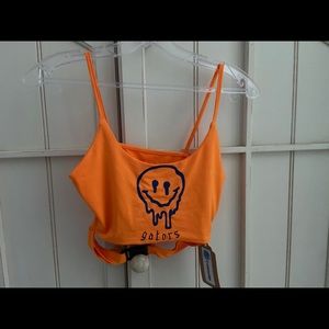 UF University of Florida Gators Orange buckle top